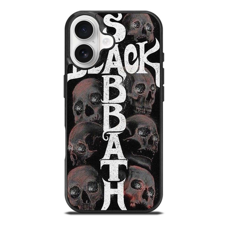 BLACK SABBATH ROCK SKULL iPhone 17 Case Cover