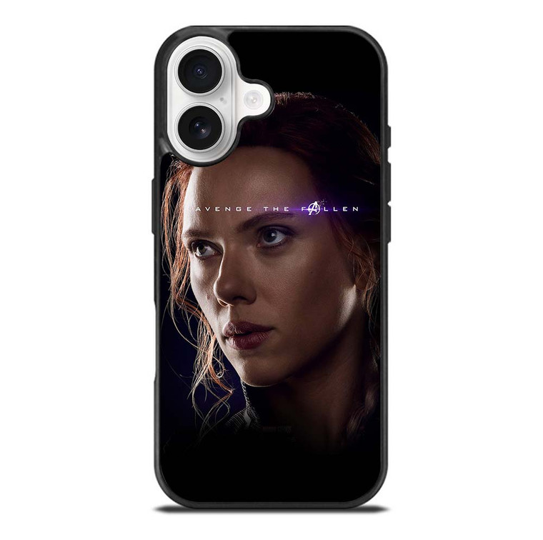 BLACK WIDOW FACE AVENGERS THE FALLEN iPhone 17 Case Cover