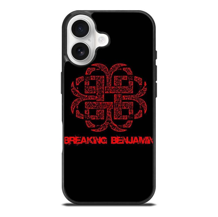 BREAKING BENJAMIN ROCK BAND RED iPhone 17 Case Cover