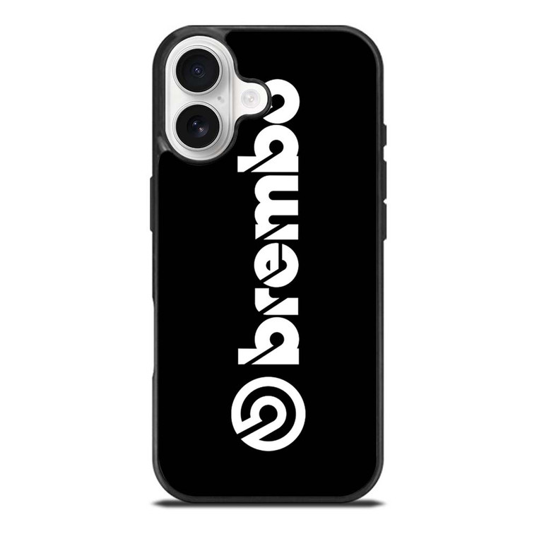 BREMBO DISC BRAKE BLACK LOGO iPhone 17 Case Cover