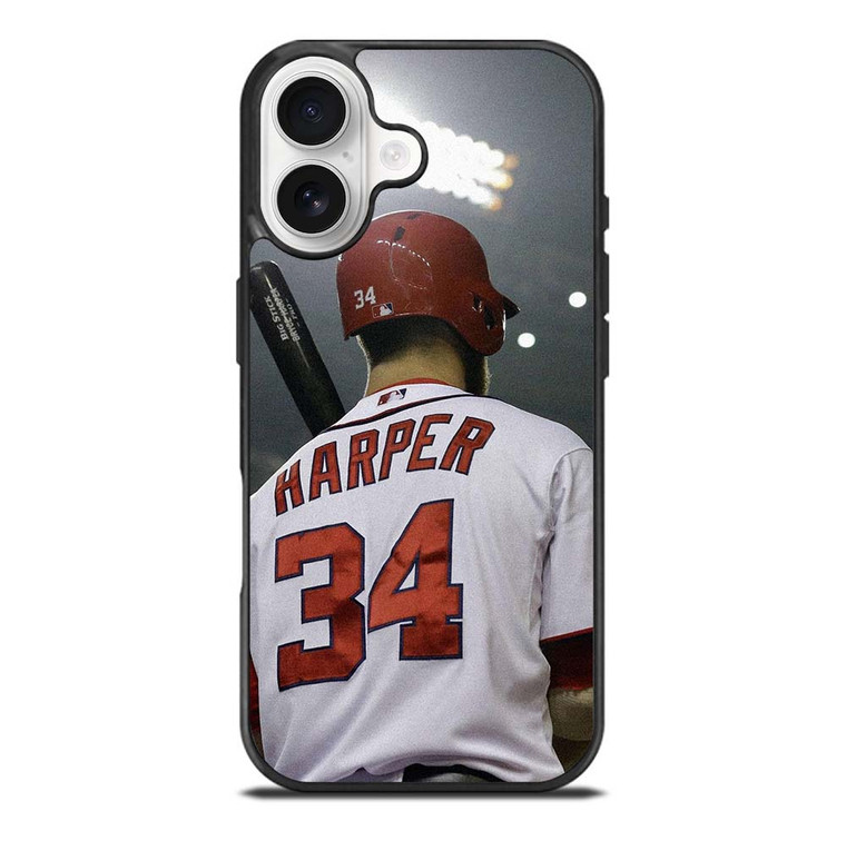 BRYCE HARPER PHILADELPHIE PHILLIES iPhone 17 Case Cover
