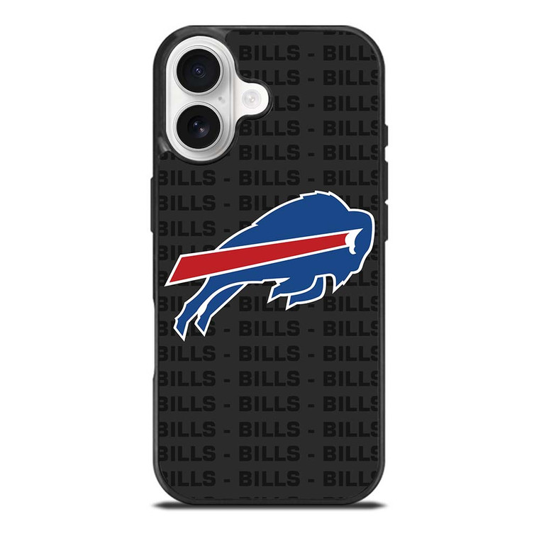 BUFFALO BILLS FOOTBALL TEXT iPhone 17 Case Cover