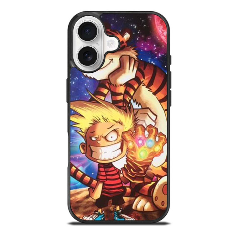 CALVIN AND HOBBES INFINITY GAUNTLET iPhone 17 Case Cover