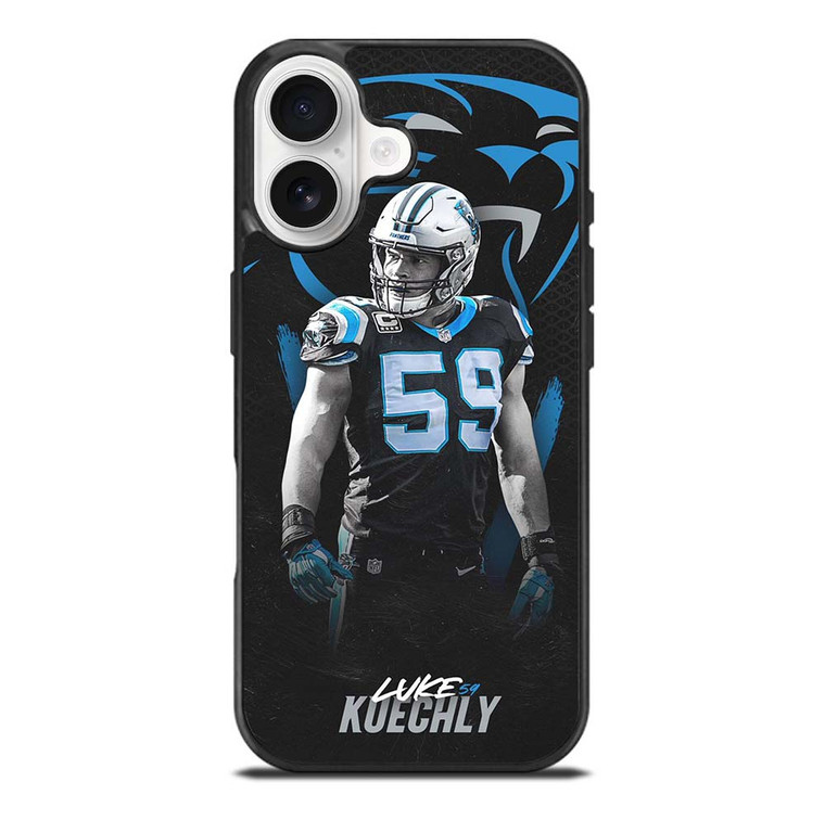 CAROLINA PANTHERS LUKE KUECHLY iPhone 17 Case Cover