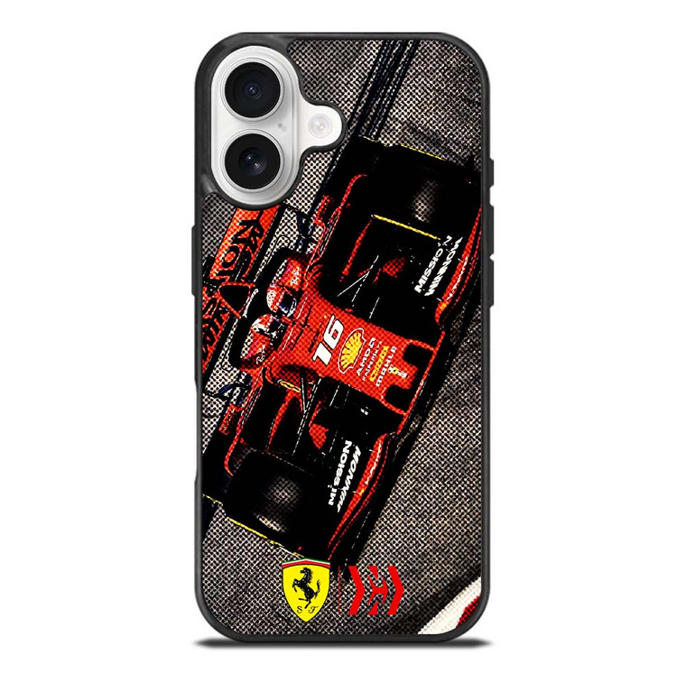 CHARLES LECLERC FERRARI FORMULA ONE F1 RACING 3 iPhone 17 Case Cover