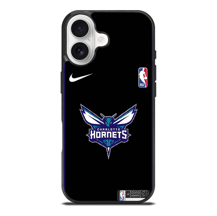 CHARLOTTE HORNETS NIKE NBA BASKETBALL iPhone 17 Case Cover