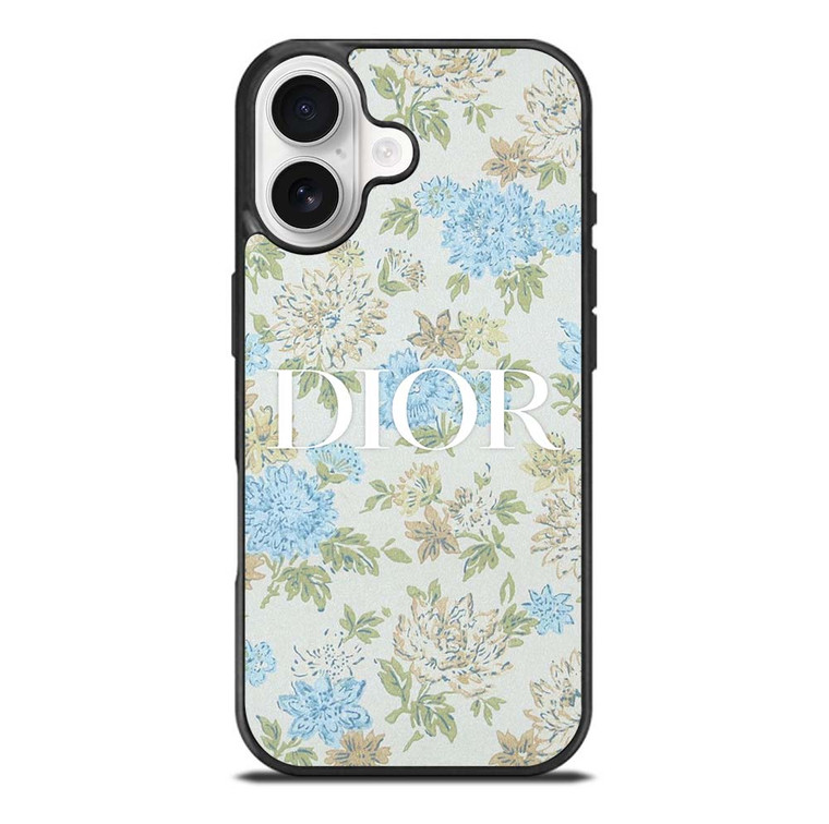 CHRISTIAN DIOR LOGO FLORAL iPhone 17 Case Cover