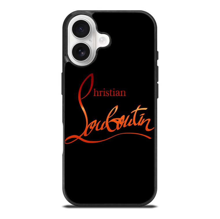 CHRISTIAN LOUBOUTIN RED LOGO iPhone 17 Case Cover