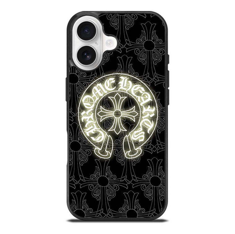 CHROME HEARTS PATTERN iPhone 17 Case Cover