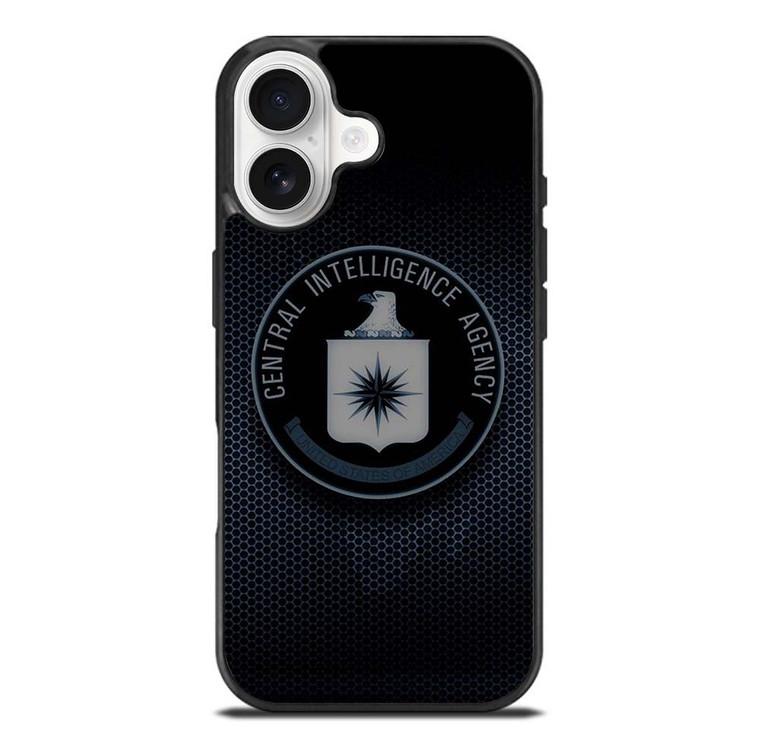 CIA CENTRAL INTELLIGENCE AGENCY METAL LOGO iPhone 17 Case Cover