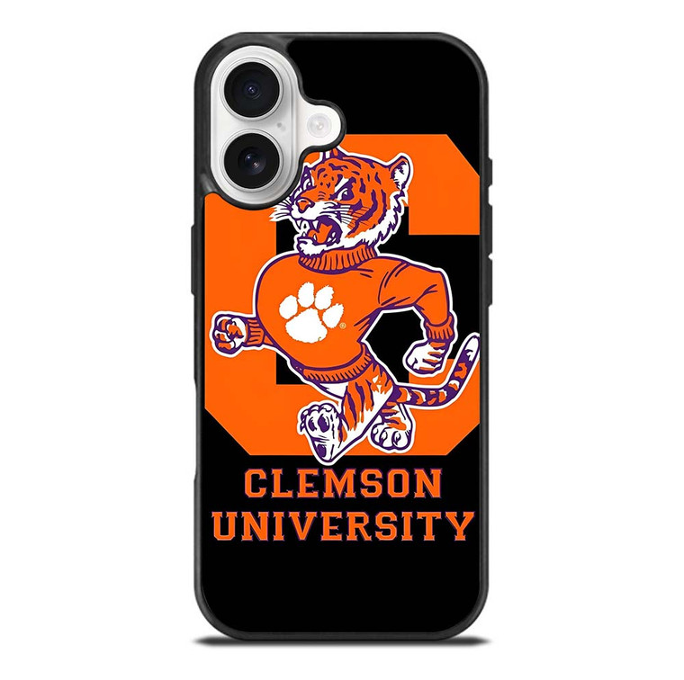 CLEMSON TIGERS UNIVERSITY ICON iPhone 17 Case Cover
