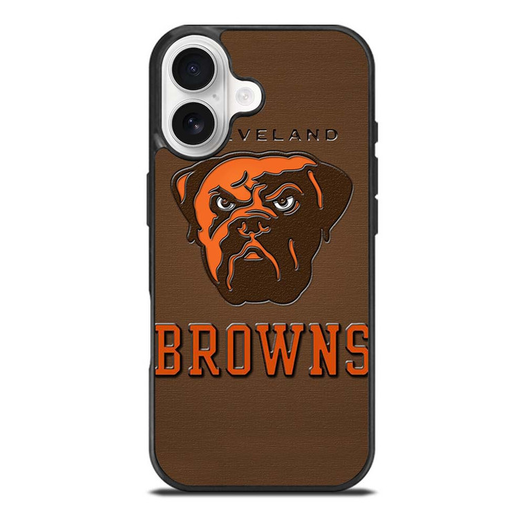 CLEVELAND BROWNS DOG NFL MASCOT iPhone 17 Case Cover