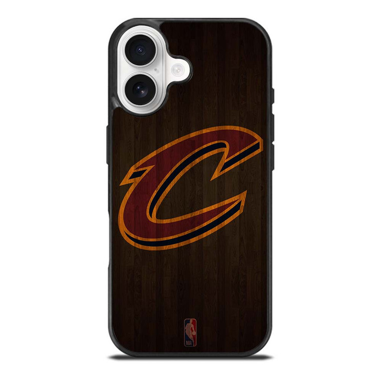 CLEVELAND CAVALIERS BASKETBALL COURT NBA iPhone 17 Case Cover