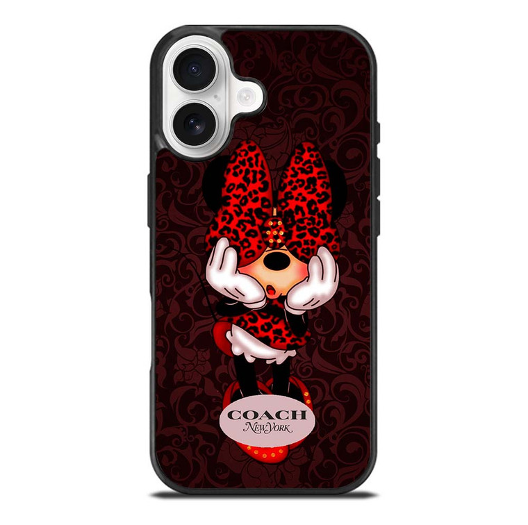 COACH MINNIE MOUSE NEW YORK iPhone 17 Case Cover