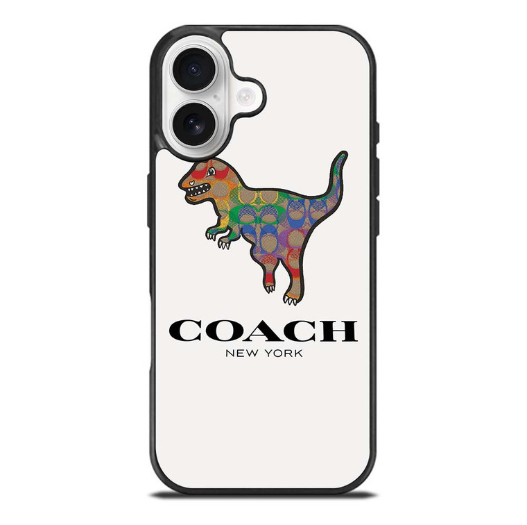 COACH NEW YORK DINOSAUR iPhone 17 Case Cover