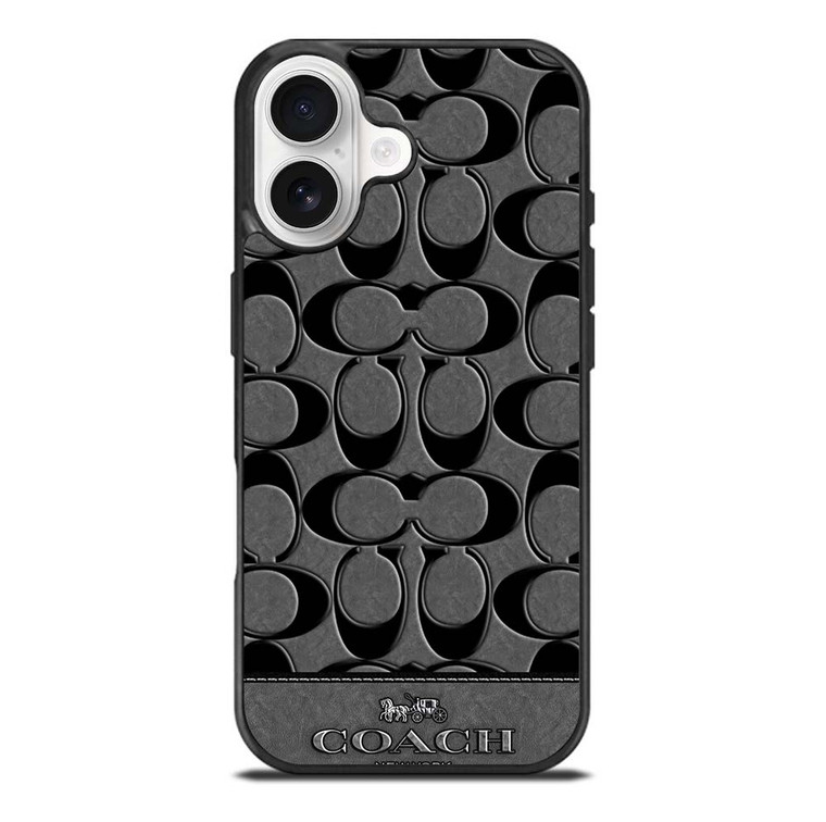 COACH NEW YORK GREY iPhone 17 Case Cover