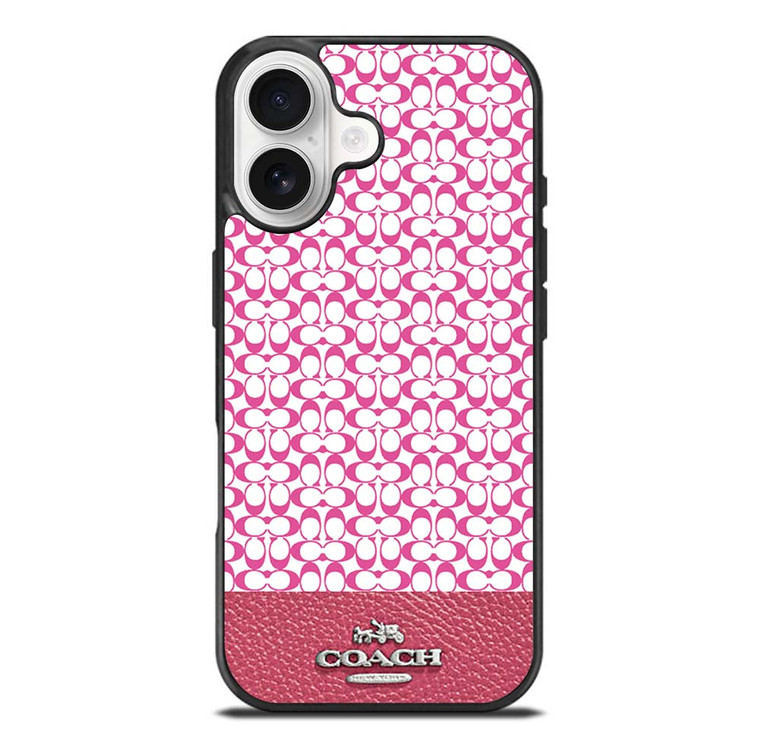 COACH NEW YORK PINK iPhone 17 Case Cover