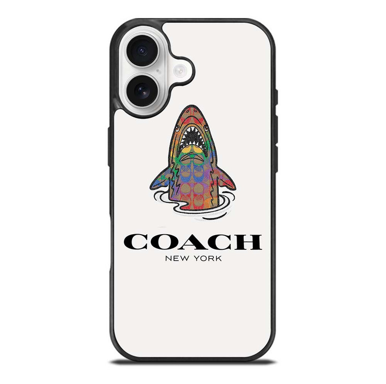 COACH NEW YORK SHARK iPhone 17 Case Cover