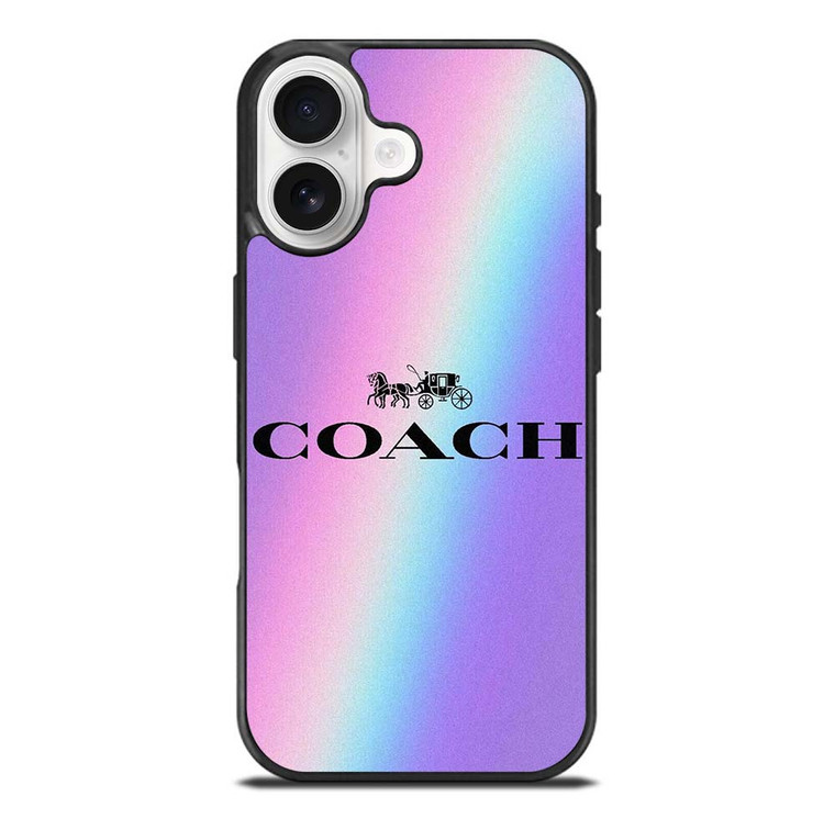 COACH NEW YORK VINTAGE RAINBOW iPhone 17 Case Cover