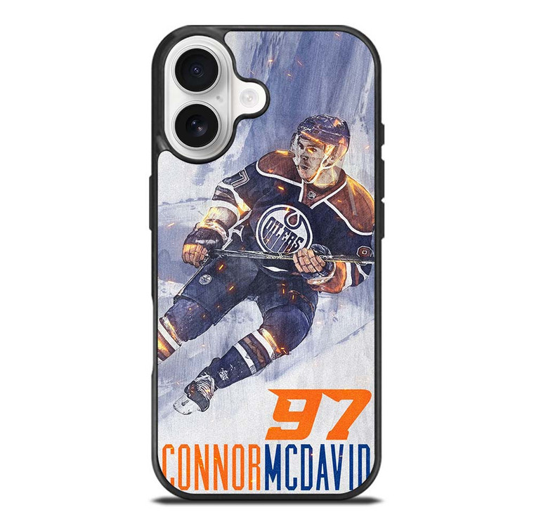 CONNOR MCDAVID EDMONTON OILERS 2 iPhone 17 Case Cover