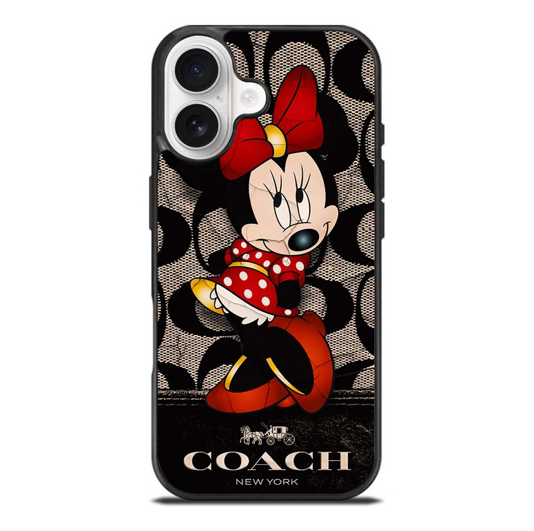 CUTE COACH MINNIE MOUSE iPhone 17 Case Cover