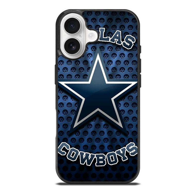 DALLAS COWBOYS BLUE METAL SYMBOL iPhone 17 Case Cover