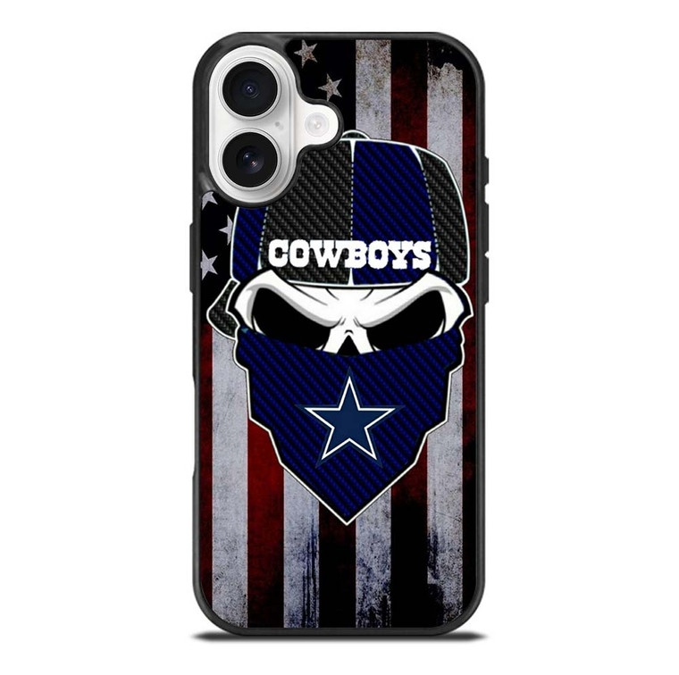 DALLAS COWBOYS SKULL LOGO iPhone 17 Case Cover