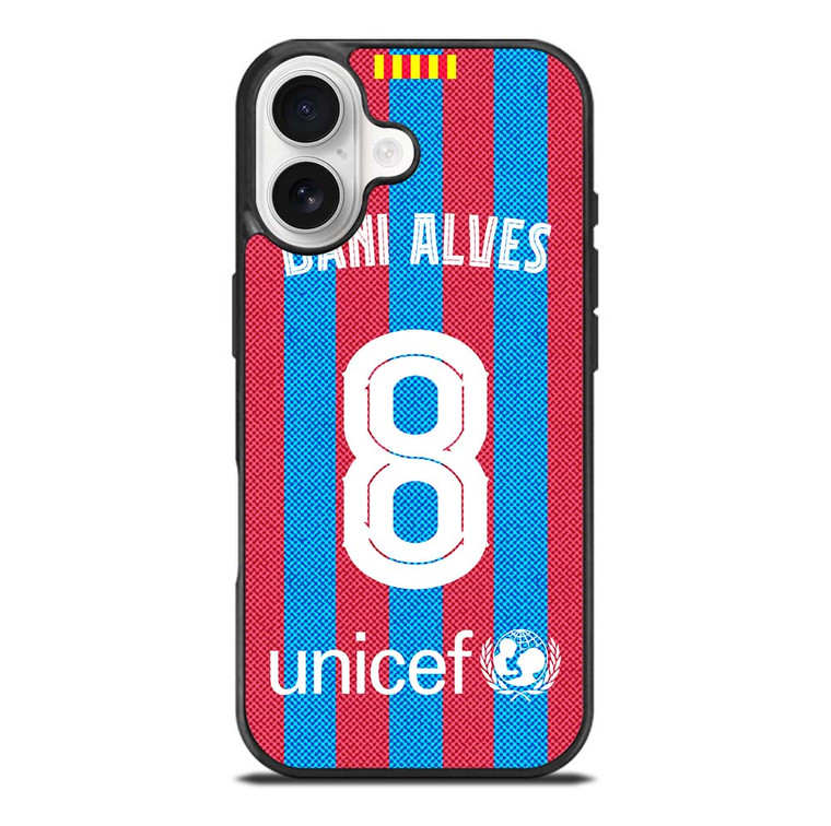 DANI ALVES 8 FC BARCELONA iPhone 17 Case Cover