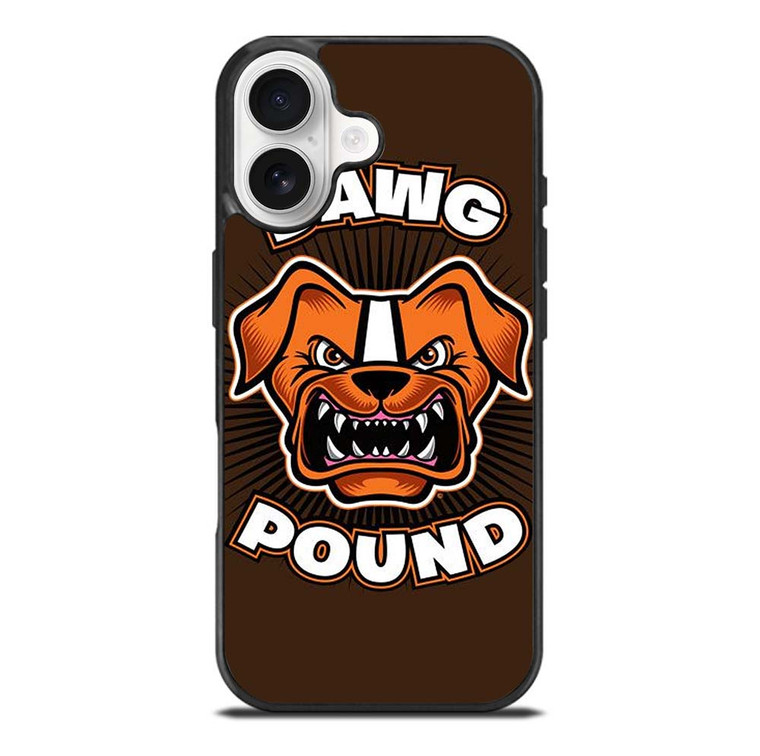 DAWG POUND CLEVELAND BROWNS iPhone 17 Case Cover