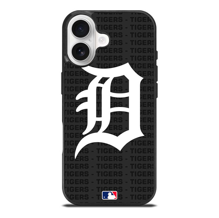 DETROIT TIGERS BASEBALL BLACK iPhone 17 Case Cover