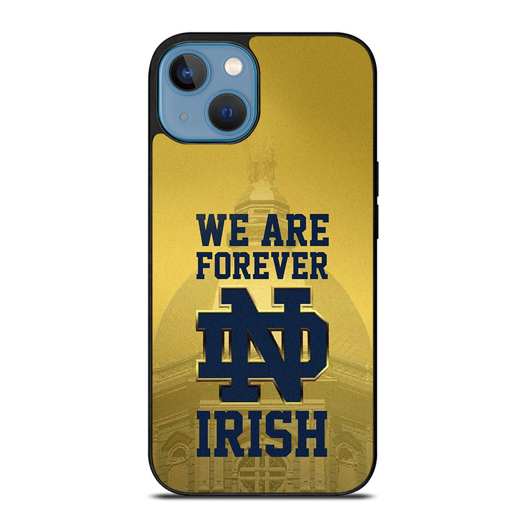 NOTRE DAME FIGHTING IRISH FOREVER iPhone 13 Case Cover