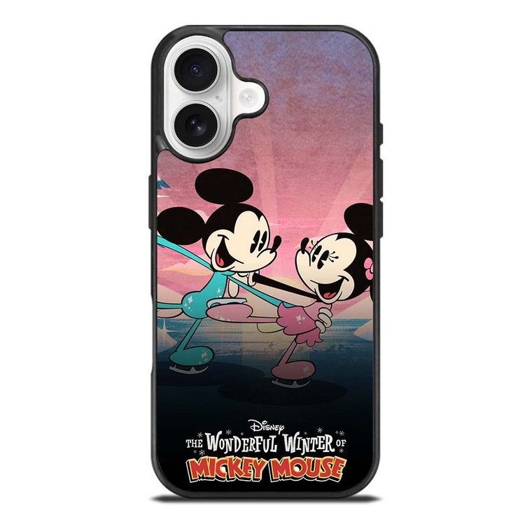 DISNEY WONDERFUL WINTER MICKEY MOUSE iPhone 17 Case Cover