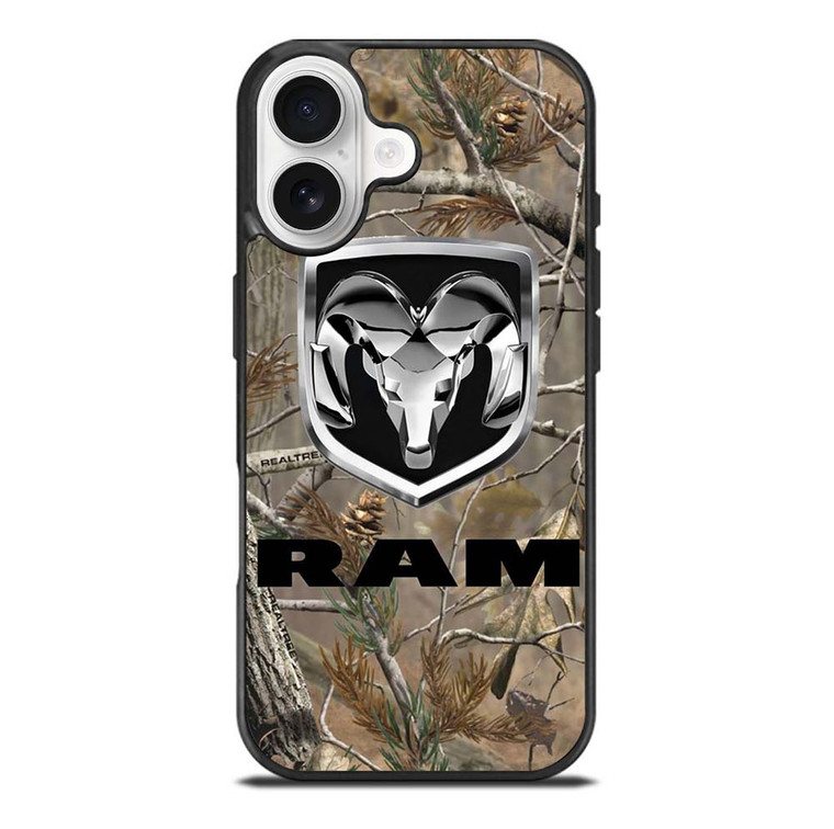 DODGE RAM TRUCK LOGO CAMO iPhone 17 Case Cover