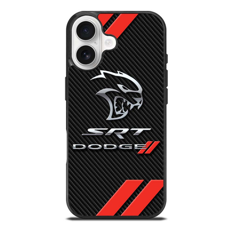 DODGE SRT CARBON LOGO iPhone 17 Case Cover