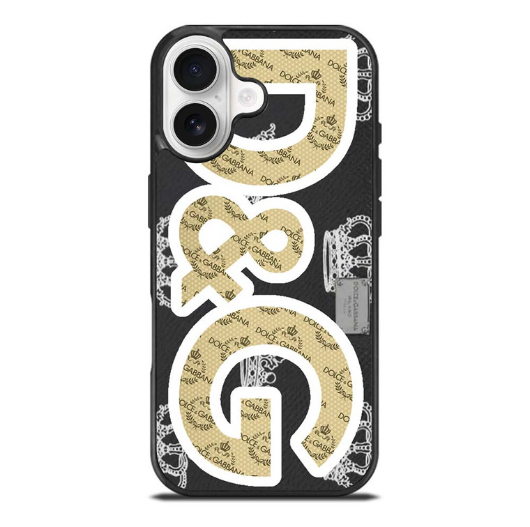 DOLCE AND GABBANA EMBOSS iPhone 17 Case Cover