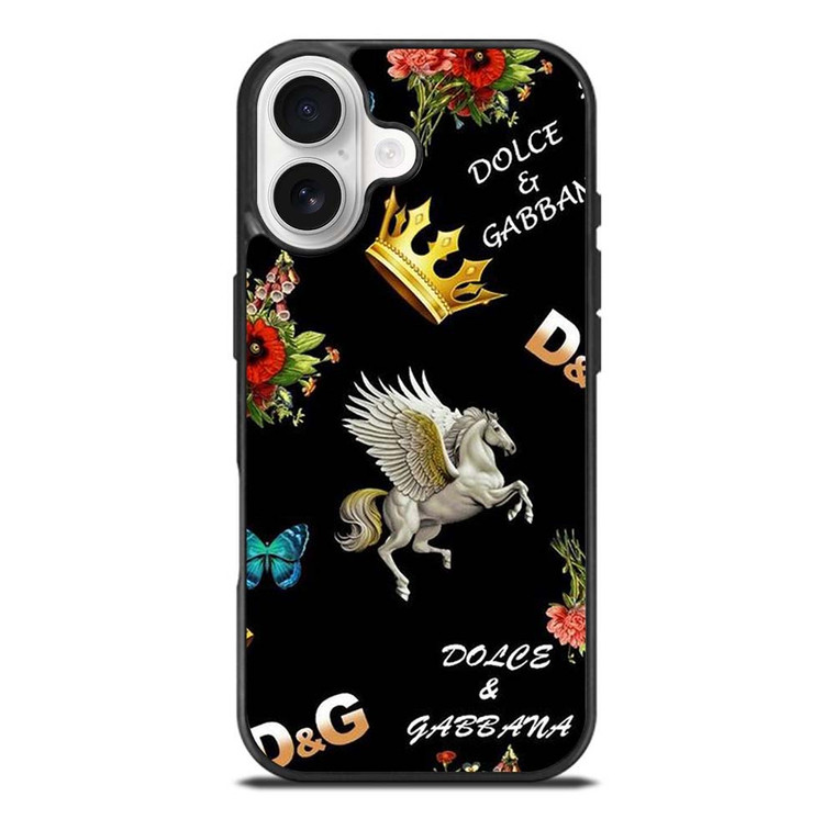 DOLCE AND GABBANA LUXURY PATTERN iPhone 17 Case Cover