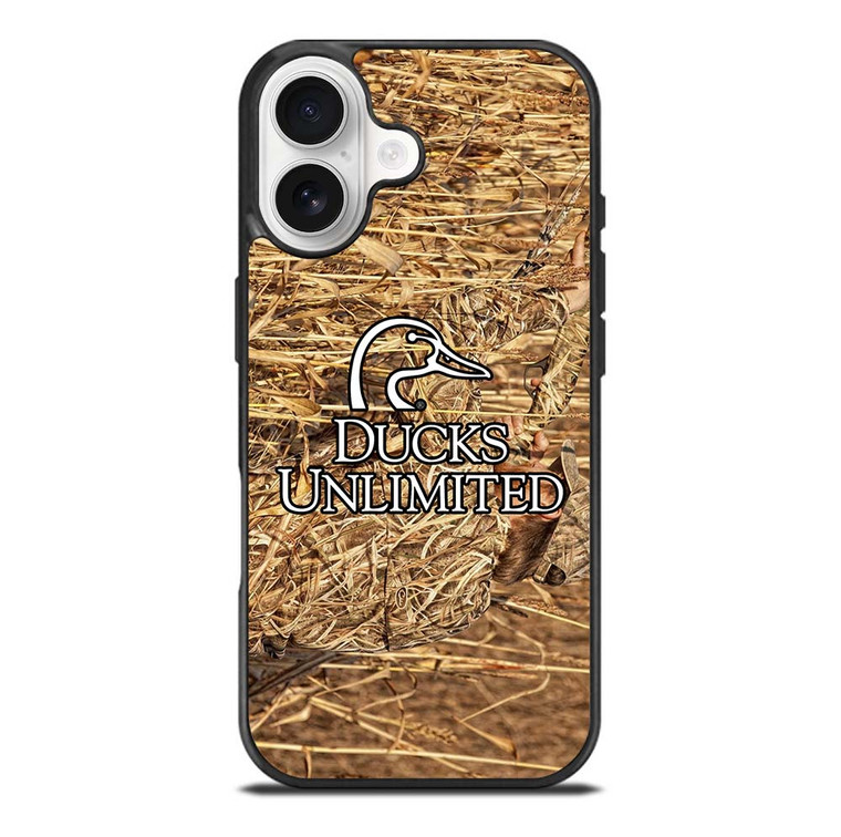 DUCKS UNLIMITED CAMO LOGO iPhone 17 Case Cover