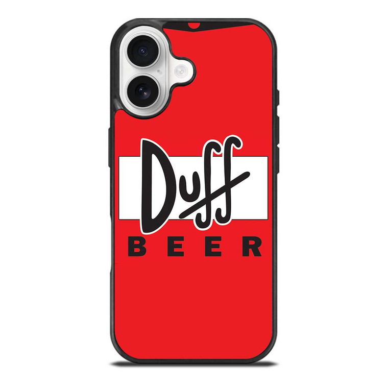DUFF BEER THE SIMPSONS CARTOON 2 iPhone 17 Case Cover