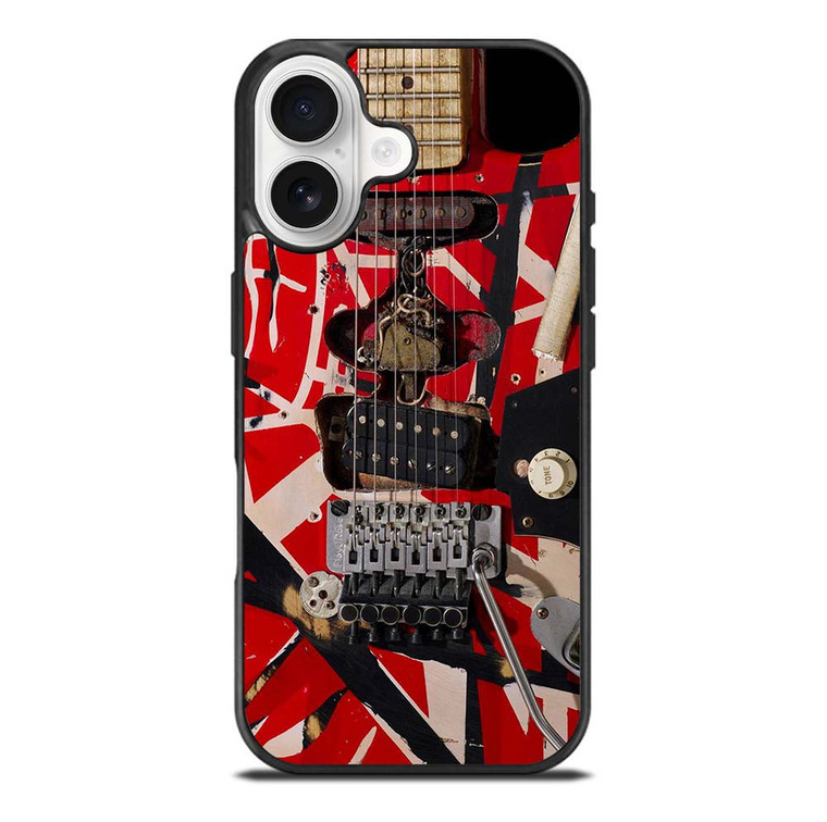 EDDIE VAN HALEN GUITAR EMBLEM iPhone 17 Case Cover