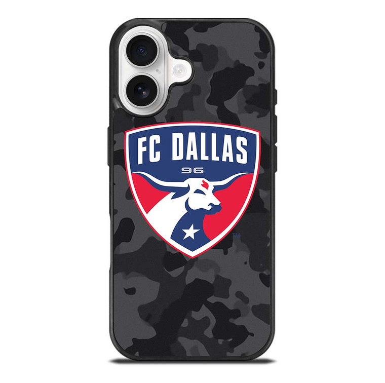 FC DALLAS MLS BLACK CAMO iPhone 17 Case Cover