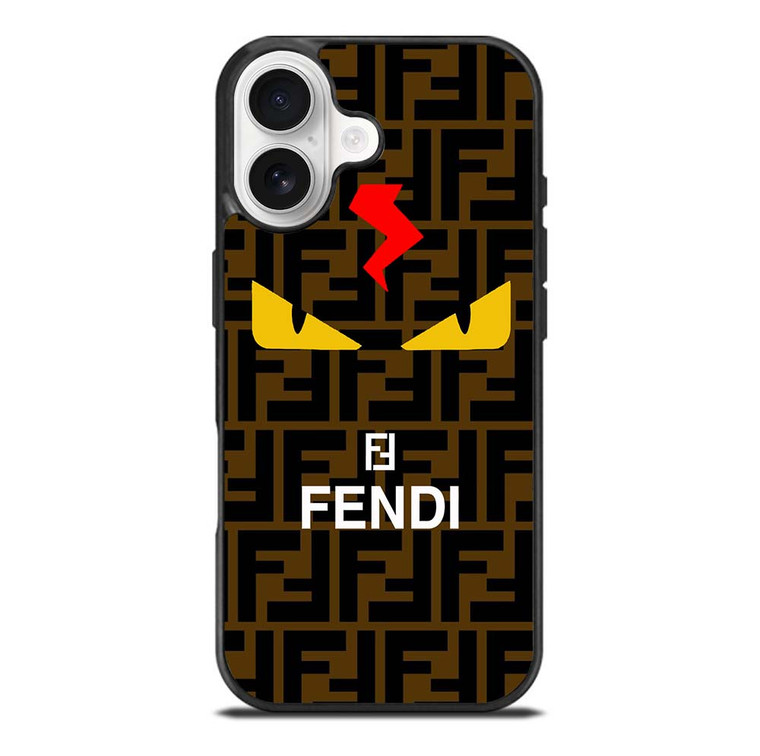 FENDI ROMA EYES LOGO 2 iPhone 17 Case Cover