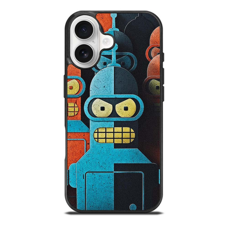 FUTURAMA BENDER ART iPhone 17 Case Cover