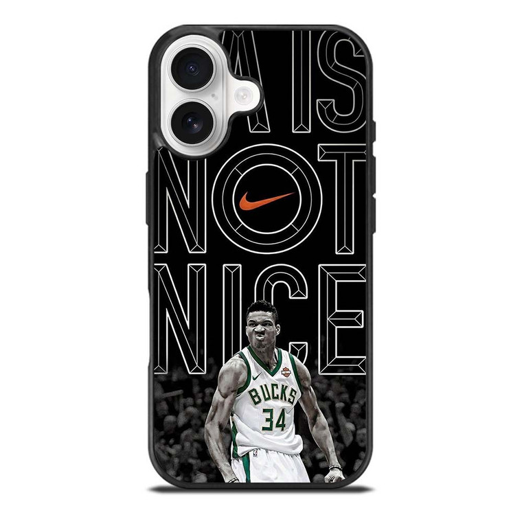 GIANNIS ANTETOKOUNMPO BUCKS iPhone 17 Case Cover
