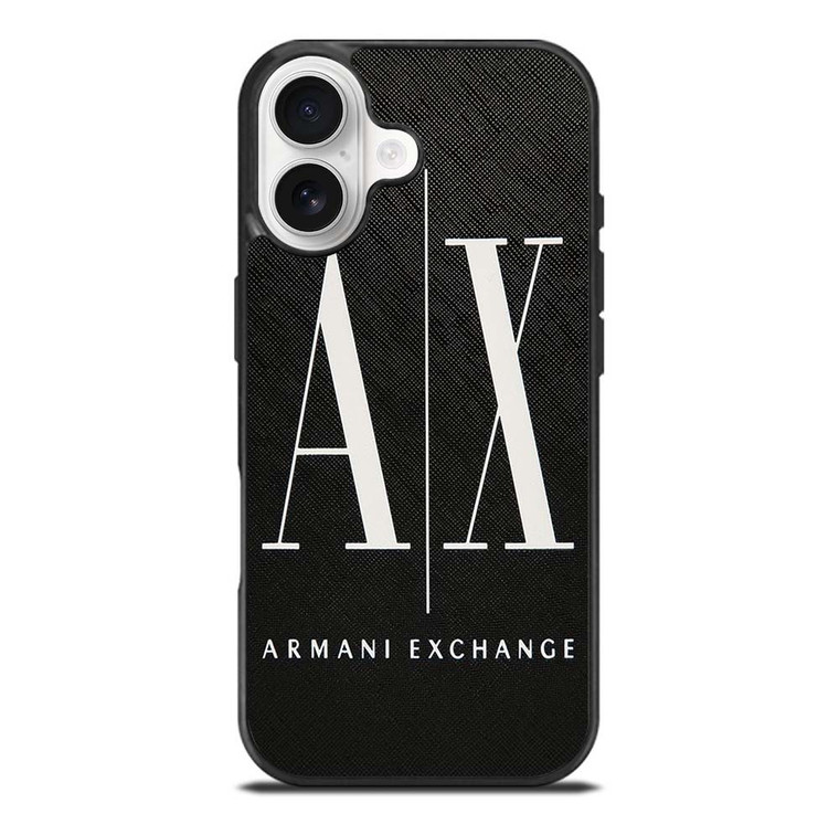 GIROGIO ARMANI LOGO EXCHANGE AX iPhone 17 Case Cover