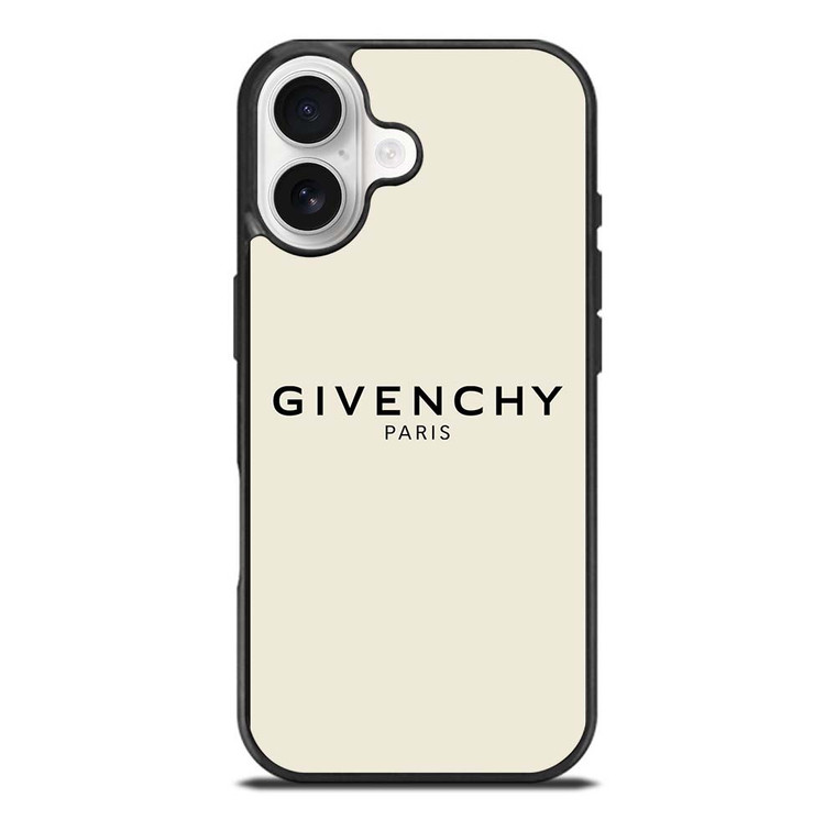 GIVENCHY PARIS CREAM iPhone 17 Case Cover