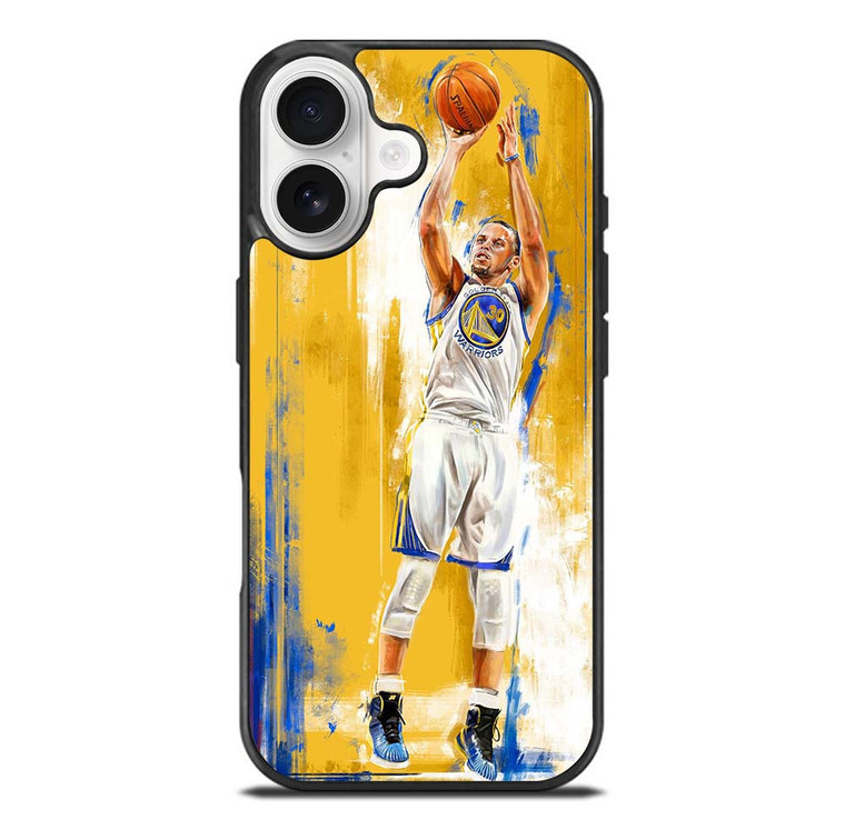 GOLDEN STATE STEPHEN CURRY YELLOW BASKET iPhone 17 Case Cover