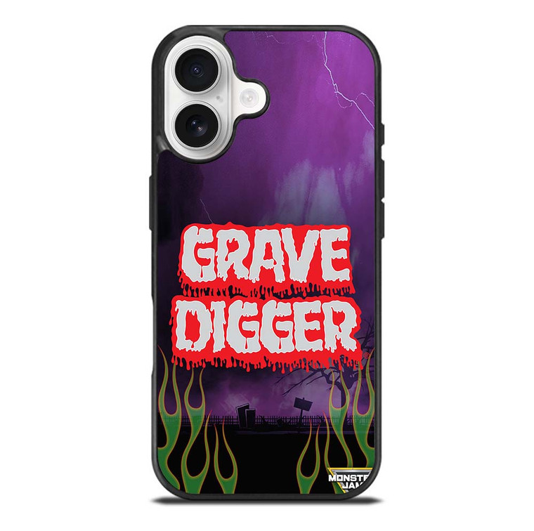 GRAVE DIGGER MONSTER TRUCK iPhone 17 Case Cover