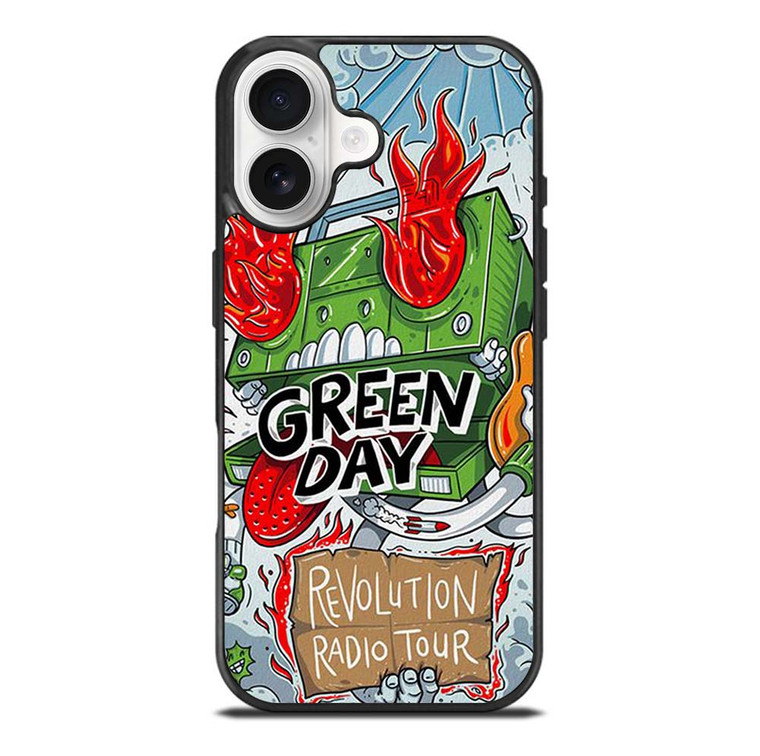 GREEN DAY REVOLUTION RADIO TOUR iPhone 17 Case Cover