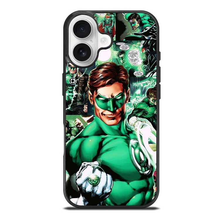 GREEN LANTERN COLLAGE iPhone 17 Case Cover