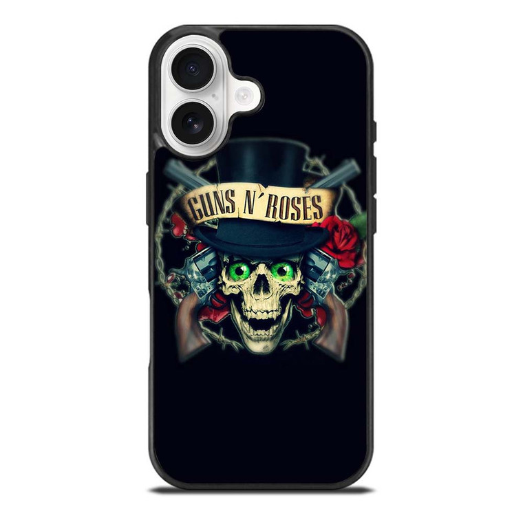 GUNS N ROSES SKULL LOGO iPhone 17 Case Cover